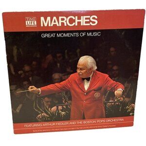 Great Moments Of Music Marches (Vinyl, 1980) Time Life STLS-7002 NM LP Record